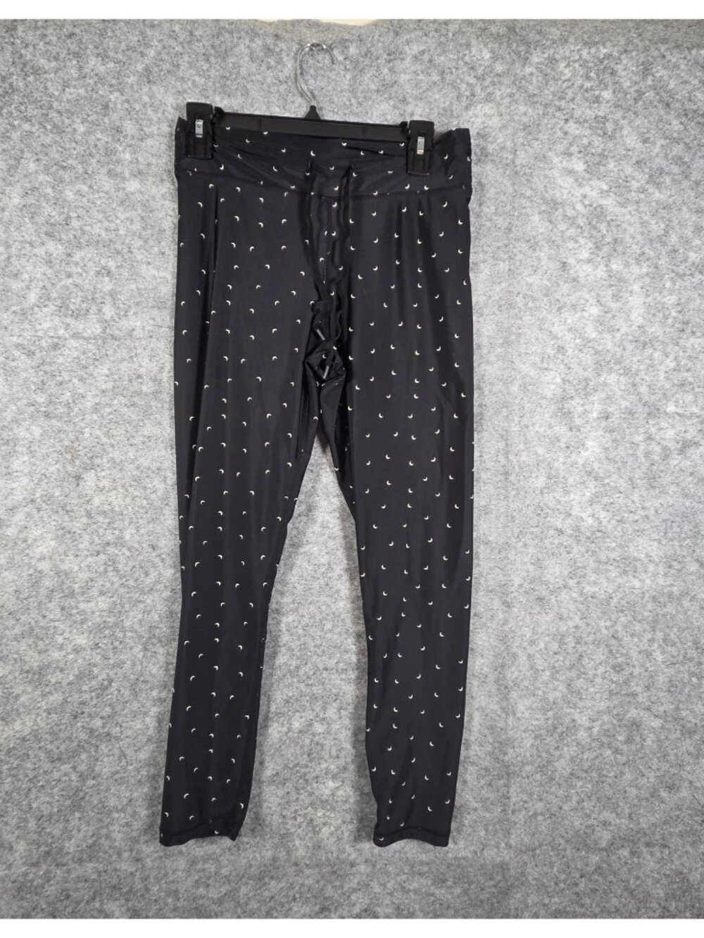 The Upside Moon Print Leggings Black White Size 10 Athletic Luxury Activewear